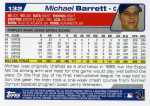 2004 Topps Baseball 132 Michael Barrett (Back)