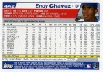 2004 Topps Baseball 442 Endy Chavez (Back)